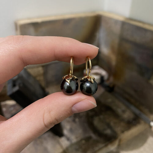 Perle ørepynt (Tahiti)