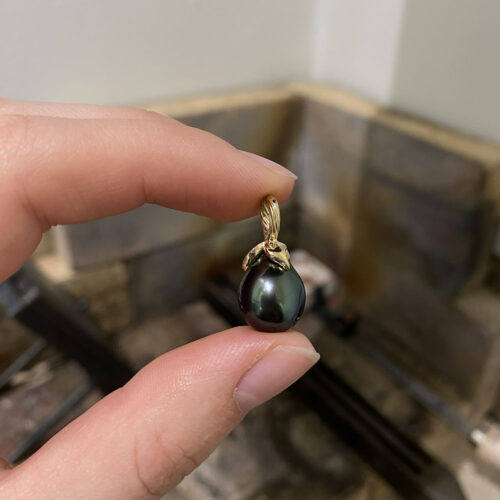 Vedhæng med tahitiperle